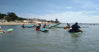 Antioche Kayak :  École de pagaie - Initiation au stand up paddle