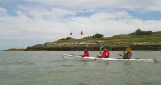 Balade de 2h en kayak de mer au coeur d'un grand site de France