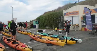 Balade de 2h en kayak de mer au coeur d'un grand site de France
