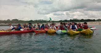 Balade de 2h en kayak de mer au coeur d'un grand site de France