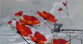 Mer et Coquelicots