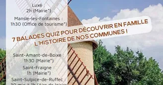 "Au Fil de nos Histoires" Découvrez nos villages autrement - Aigre "Au Fil de nos Histoires" Découvrez nos villages autrement - Aigre