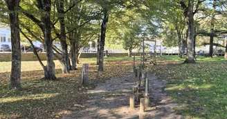 Aire de pique-nique en centre ville