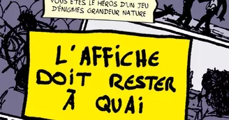 Enquête urbaine : L'affiche doit rester à quai Enquête urbaine : L'affiche doit rester à quai
