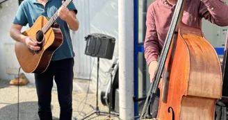 Marché du matin en musique