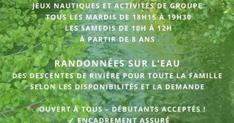 Canoë kayak - Animations d'été