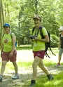 Sous-bois dans le parc des Fontaines bleues du château de Beaulon