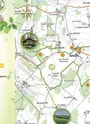 Fiche circuit de randonnée de Bellon - la tracé de la randonnée