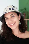 Exposition de chapeaux et accessoires de l'atelier Clairedelune